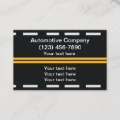 Auto-Roadside-Unterstützungsdienste Visitenkarte (Vorderseite)
