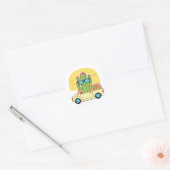 Auto Runder Aufkleber (Umschlag)