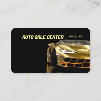 Auto Sale Car Dealer Business Card Visitenkarte