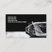 Auto Sale Car Dealer Business Card Visitenkarte (Rückseite)