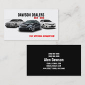 Auto Sale Dealer Cars Business Card Visitenkarte (Vorne/Hinten)