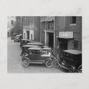 Auto Sales and Service, 1926 Postkarte