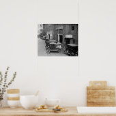 Auto Sales and Service, 1926. Vintages Foto Poster (Küche)