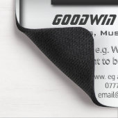 Auto Sales - Imitate Metall, Silber-Auto Showroom Mousepad (Ecke)