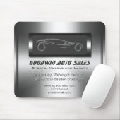 Auto Sales - Imitate Metall, Silber-Auto Showroom Mousepad (Mit Mouse)