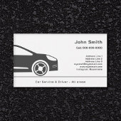 Auto Sales oder Car Driver Business Card Visitenkarte