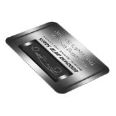 Auto Sales Specials - Showroom aus Metall, Silber, Magnet (Rechte Seite)