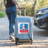 Auto-Schild Baby an Bord Aufkleber (Koffer Insitu)
