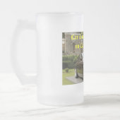 Auto-Schloss-Garagen-Tasse Mattglas Bierglas (Links)
