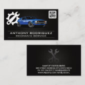 Auto | Schlüssel und Auto Visitenkarte (Vorne/Hinten)