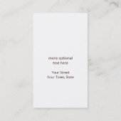 Auto Service Blue und Silver Car Logo Visitenkarte (Rückseite)