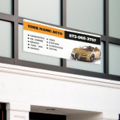 Auto Services Custom Banner (Äußeres Gebäude)