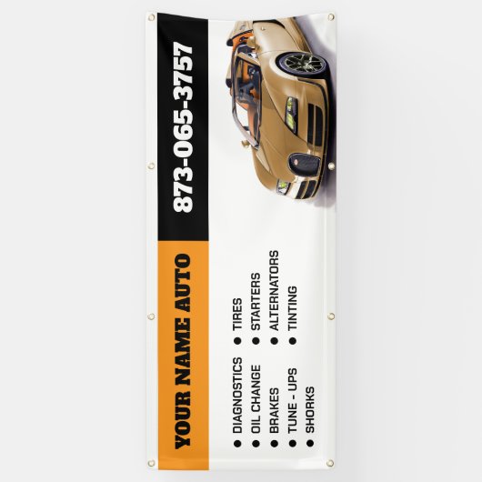 Auto Services Custom Banner (Vertikal)