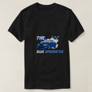 Auto-Shirt Der Blue Speedster-T - Shirt