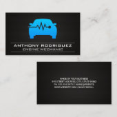 Auto Shop | Logo für den Monitor Visitenkarte (Vorne/Hinten)