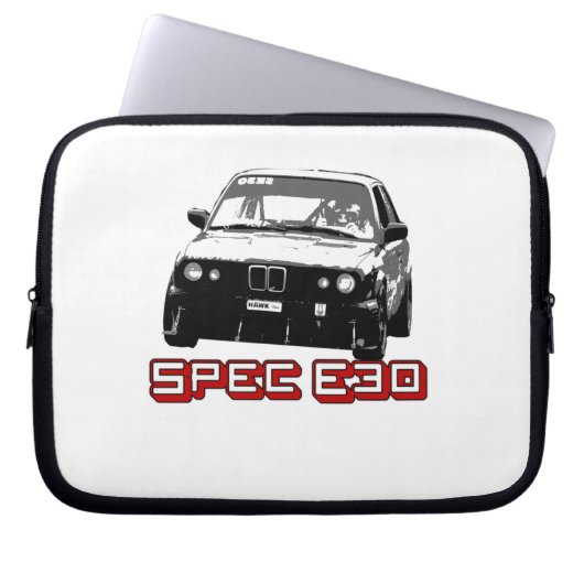 Auto Spezifikt. E30 Laptopschutzhülle (Vorderseite)