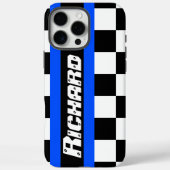 Auto Sportflaggenname Case-Mate iPhone Hülle (Rückseite)