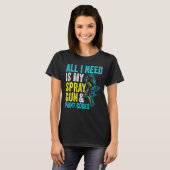 Auto-Spritzpistole 2 T-Shirt (Vorne ganz)