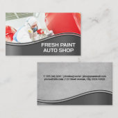 Auto | Sprühwagen Visitenkarte (Vorne/Hinten)