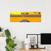 Auto - Stadt - NYC Taxi Poster (Heimbüro)