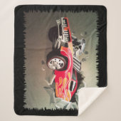 Auto stürzt durch die Mauer Sherpadecke (Vorderseite)