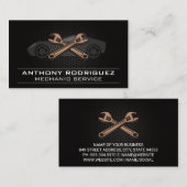 Auto | Symbol für Sportwagen Visitenkarte (Vorne/Hinten)