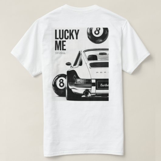 Auto-T-Shirt T-Shirt (Design Rückseite)