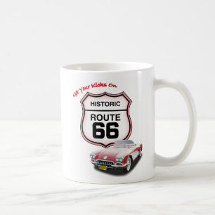 Auto-Tasse des Weg-66 Kaffeetasse