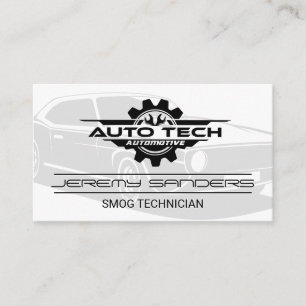 Auto Tech Mechanics Reparatur von Kraftfahrzeuge Visitenkarte