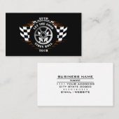 Auto Technician Mechanical Auto Sales Parts Servic Visitenkarte (Vorne/Hinten)