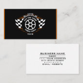 Auto Technician Mechanical Automobil Industrie Visitenkarte (Vorne/Hinten)