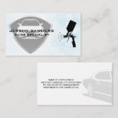 Auto Techniker | Kfz-Dienstleistungen Visitenkarte (Vorne/Hinten)