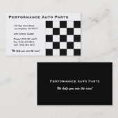 Auto-Teile B Visitenkarte (Vorne/Hinten)