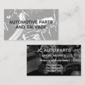 Auto-Teile und Wiedergewinnungs-Geschäft Visitenkarte (Vorne/Hinten)