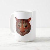 Auto Tiger Kaffeetasse (Vorderseite Links)