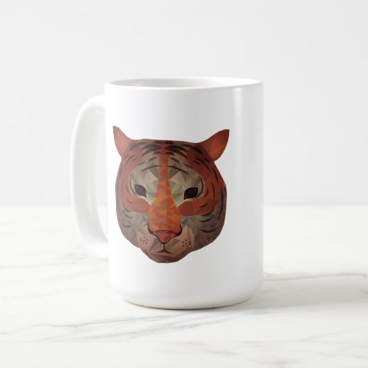 Auto Tiger Kaffeetasse (Vorderseite Links)