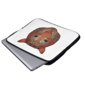 Auto Tiger Laptopschutzhülle (Vorne Knopf)