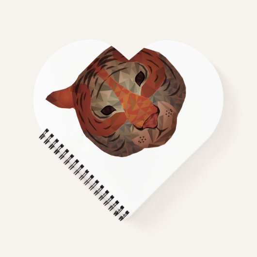 Auto Tiger Notizblock (Vorderseite)