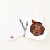 Auto Tiger Notizblock (Innenseite)