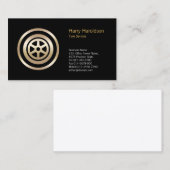 Auto Tire Service Business Card Visitenkarte (Vorne/Hinten)