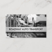 Auto Transport Business Cards Visitenkarte (Vorderseite)