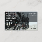 Auto Transport Business Cards Visitenkarte (Vorderseite)
