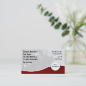 Auto Transport Business Cards Visitenkarte (Stehend Vorderseite)