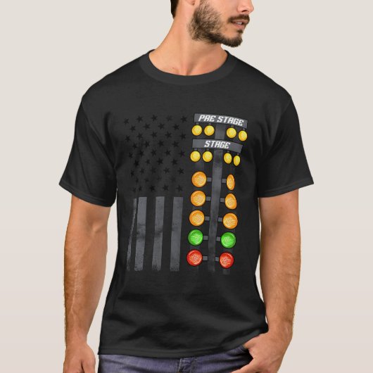 Auto Tree Light Racecar D T-Shirt (Vorderseite)