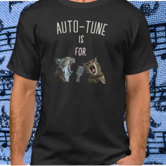 Auto-Tune ist für Husen (singende Katzen) geeignet T-Shirt
