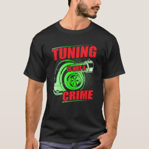 Auto-Tuner-Outfit Automechaniker Rennwagen Tuning T-Shirt