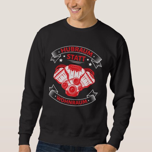 Auto Tuner Outfit Car Mechanic Racing Car Tuning Sweatshirt (Vorderseite)