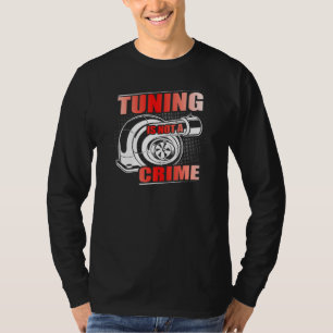 Auto Tuner Outfit Car Mechanische Racing Car Tunin T-Shirt