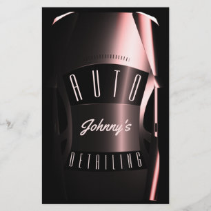 Auto über Abdeckung  Flyer