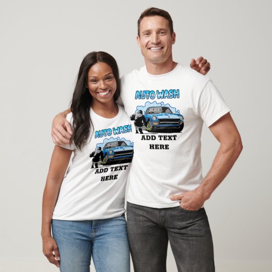 Auto- und Autowäsche T-Shirt (Unisex)